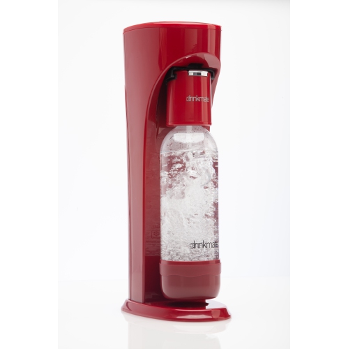 La machine à soda OmniFizz de Drinkmate sans CO2, gazéifie N’IMPORTE QUELLE boisson - Rouge royal