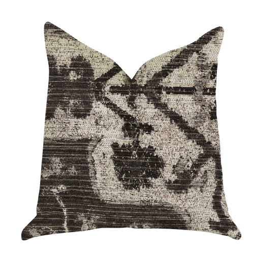 Plutus Metro Pulse Beige And Grey Tones Luxury Throw Pillows