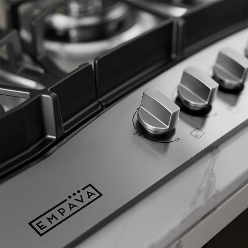 Empava 30" 5-Burner Gas Cooktop Stove - Stainless Steel