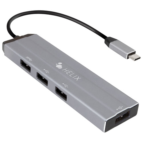 Adaptateur USB-C à 4 ports USB-A de Helix