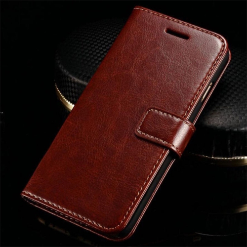 Magnetic Leather Wallet Stand Case Cover Card Holder For iPhone 7 / 8