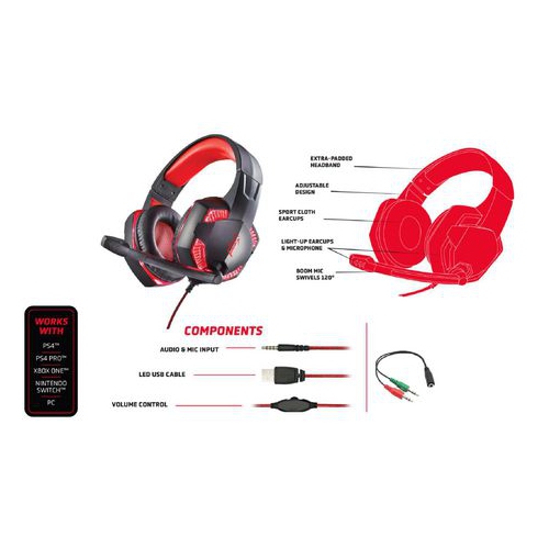 inferno pro plus gaming headset