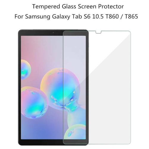 【CSmart】 Tempered Glass Screen Protector for Samsung Tablet Tab S6 10.5" 2019, T860 / T865 / T867, Case Friendly & Bubble Free