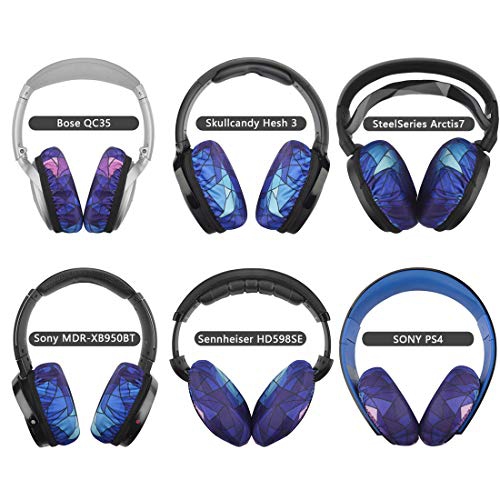 fabric headphone covers