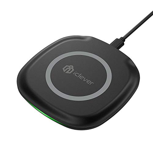 Iclever Wireless Charger 7 5w Qi Certified Wireless Charging Pad