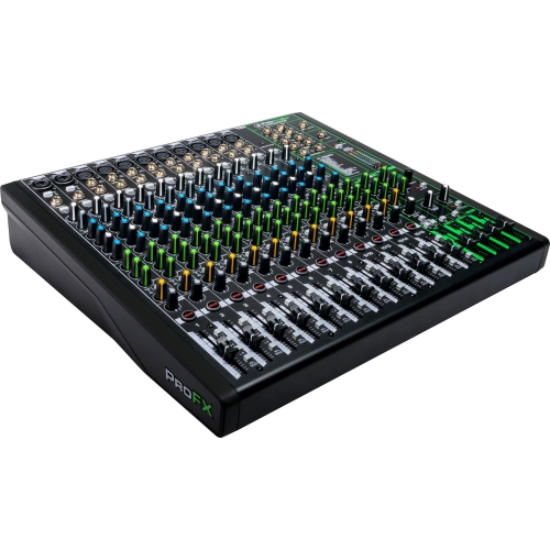 Mackie – console de mixage professionnelle à 16 canaux avec 4 bus ProFX16v3