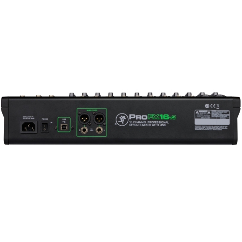 Mackie – console de mixage professionnelle à 16 canaux avec 4 bus ProFX16v3