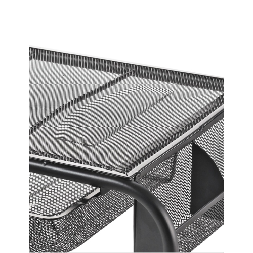 Desk Monitor / Laptop Stand Riser with Pull Out Drawer and Side Compartments to Keep Pencil, Pen, Phone, Calculator, Files, and Other Small