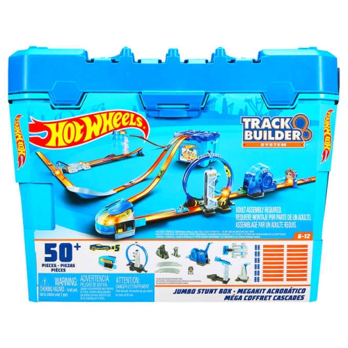 hot wheels track builder 50 pieces
