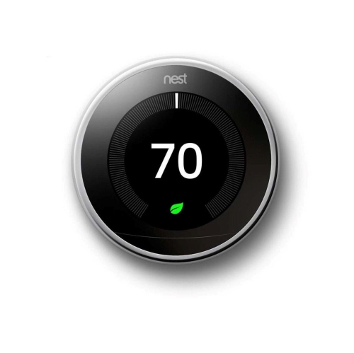 Nest Learning Thermostat - 3rd Generation - Polished Steel