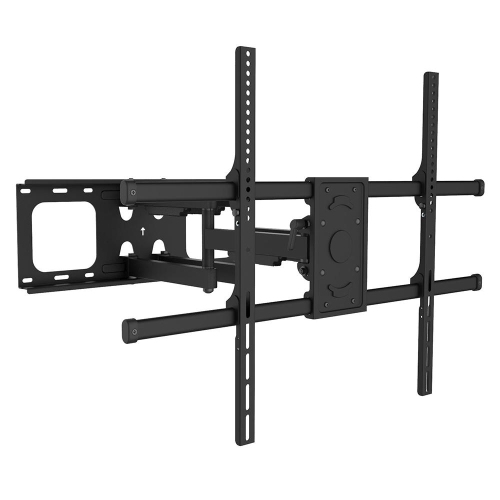 50-90 inch Full Motion TV Mounts, Heavy Duty TV Wall Mount Bracket for LCD LED Curved Flat Panel TVs, Fits for 12" 16" Wall Wood Studs