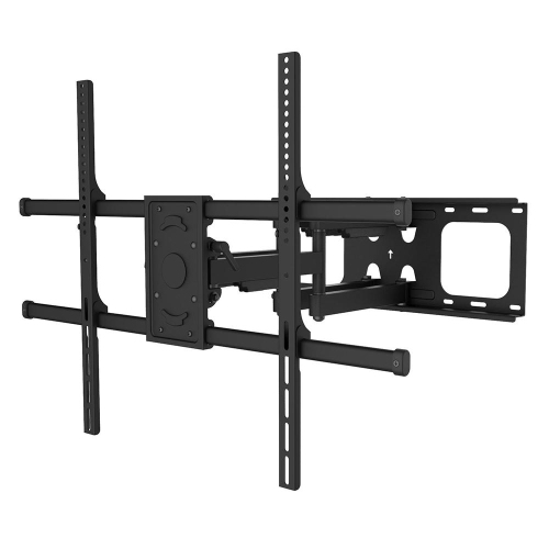 50-90 inch Full Motion TV Mounts, Heavy Duty TV Wall Mount Bracket for LCD LED Curved Flat Panel TVs, Fits for 12" 16" Wall Wood Studs