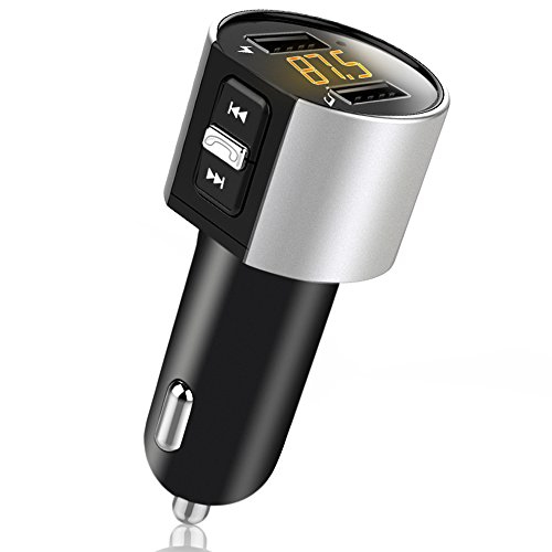 Teumi Bluetooth Fm Transmitter For Car Bluetooth Receiver Mp3