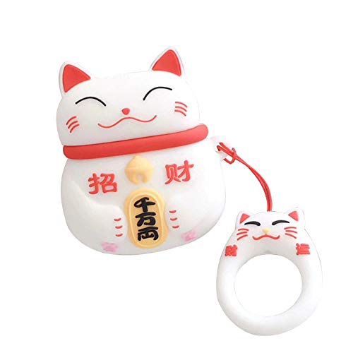 lucky cat clock