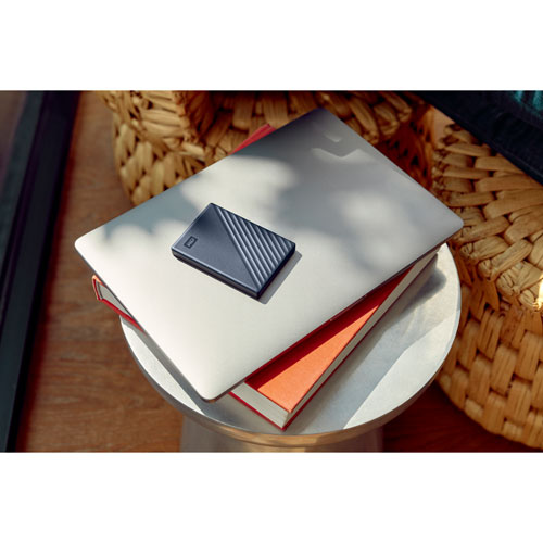 WD My Passport 5TB USB 3.0 Desktop Portable Hard Drive for Mac - Blue