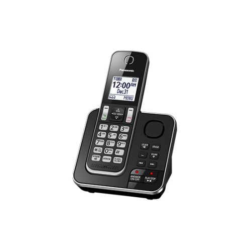 PANASONIC  Kx-Tgd390B Digital Cordless Answering System With 1 Handset (Open Box)