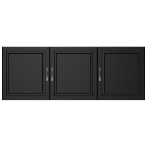 Kendall 20" 3-Shelf Wall Cabinet - Black