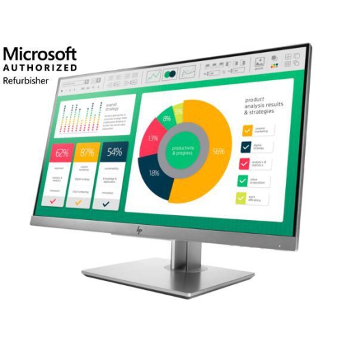Refurbished - HP EliteDisplay E223 21.5" LCD Monitor, 16:9 Aspect Ratio, 1920x1080, VGA, HDMI
