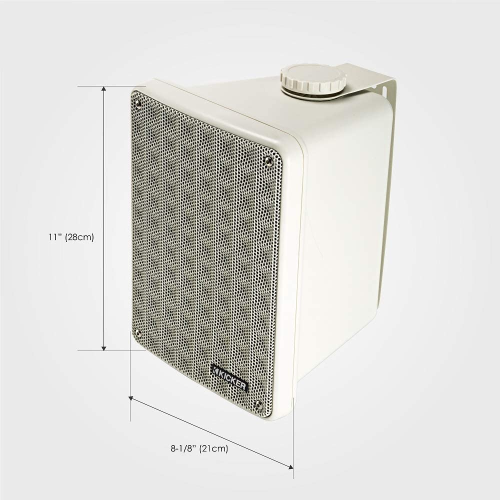 Kicker KB6 Outdoor/Indoor Speakers with Mounting Brackets