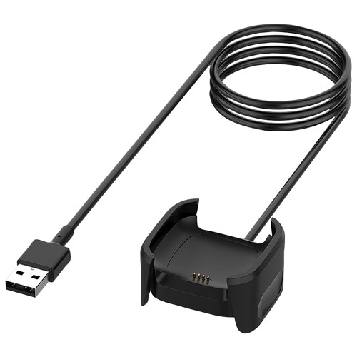 StrapsCo USB Charger for Fitbit Versa 2