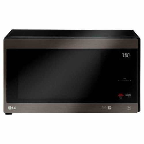 LG 1.5 cu. ft. Black Stainless Steel NeoChef Countertop Microwave with Smart Inverter - 1200 W