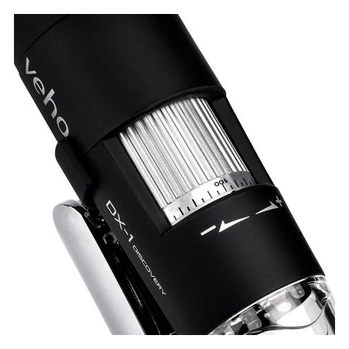 Veho DX-1 USB 2MP 200x Magnification Microscope with Alloy Cradle Stand