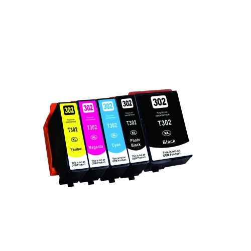 Compatible Epson T302XL Ink Cartridge 5pcs Combo By Superink