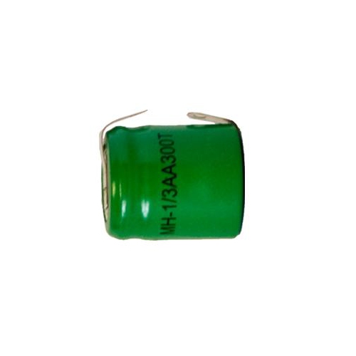 50-Pack 1/3 AA NiMH Batteries with Tabs