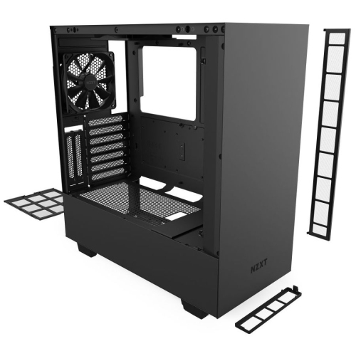 NZXT H510i Compact ATX Mid-Tower PC Case - Tempered Glass Side