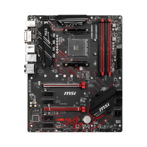 MSI B450 GAMING PLUS MAX ATX Motherbaord Supports 1st 2nd and