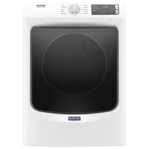 Sécheuse électrique de 7,4 pi³ de Maytag - Blanc - Boîte ouverte - Parfait état