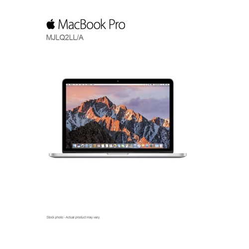 Refurbished - Apple Macbook Pro (Retina Display, 15.4-inch, Mid 2015), Intel Core i7-4770HQ, 16GB RAM, 256GB Flash - A1398