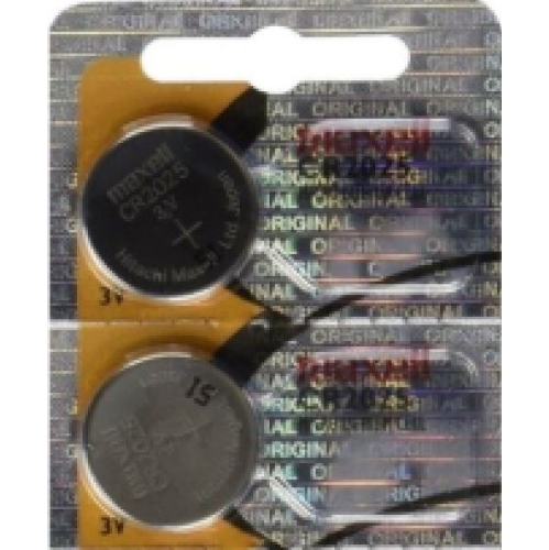 Maxell CR2025 Lithium Battery 2025 3V coin cell batteries 2P