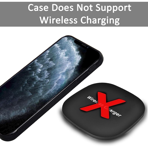 Navor Universal Car Mount & Detachable Magnetic Wallet Case with RFID Protection Compatible for iPhone 11 Pro Max [6.5 inch] [Vajio Series] - Red