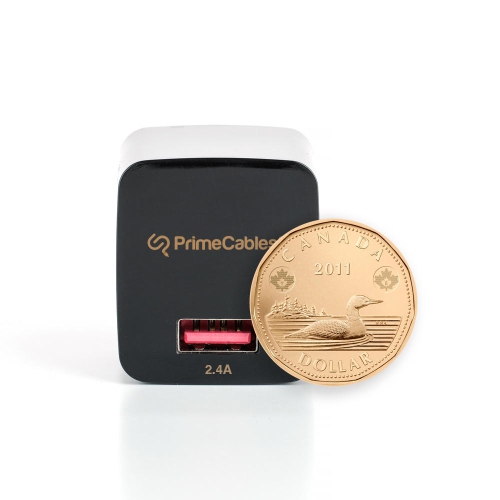 PrimeCables Universal USB Wall Charger Single port, 5V/2.4A Travel Charger