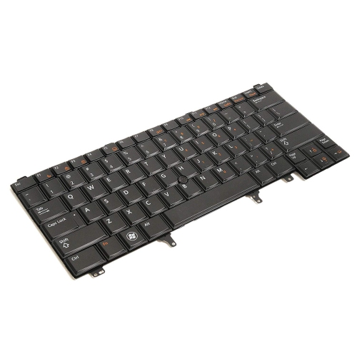 LaptopKing Replacement Keyboard for Dell Latitude Series E6320 E6330 E6420 E6430 E6440 E5420 E5430 Laptops Black US Layout