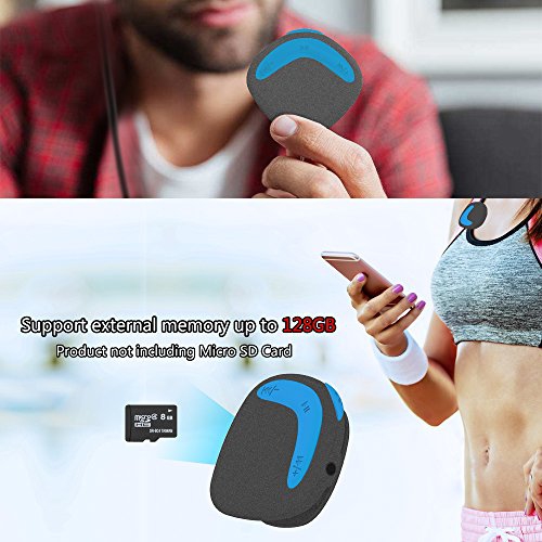 Compact and Portable MP3 MP3 Music Player with Clip Builtin 8GB Flash