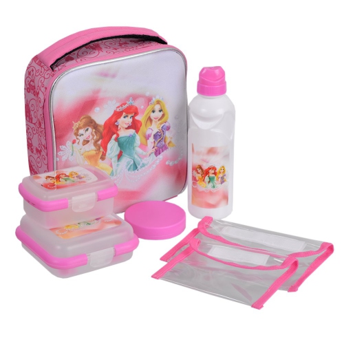 Disney Princess 7 Piece Lunch Box Set