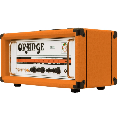 Tête d'amplification en tube de guitare orange de TH30 A.