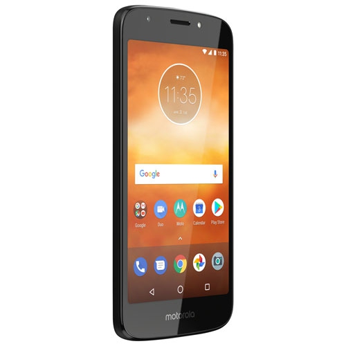 Refurbished - Motorola Moto e5 Play 16GB - Black - Unlocked