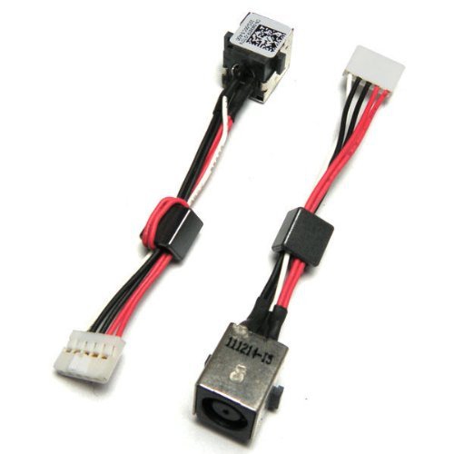 LAPTOPKING  Dc Power Jack Cable Harness Connector Socket for Dell Inspiron 15R 5520 7520 Dell Vostro 3560 P/n: 0Wx67P Wx67P