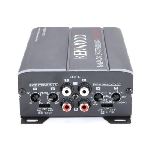 Kenwood KAC-M1814 Compact 4-Channel Digital Amplifier For Car Grey