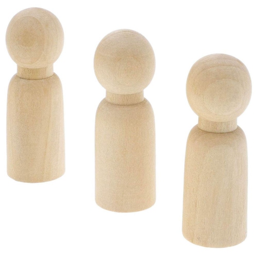 unfinished wood doll bodies