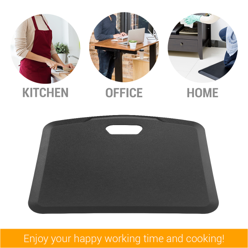 PrimeCables® Anti-Fatigue Standing Portable Comfort Mat 18 x 22 inch for Office/Home