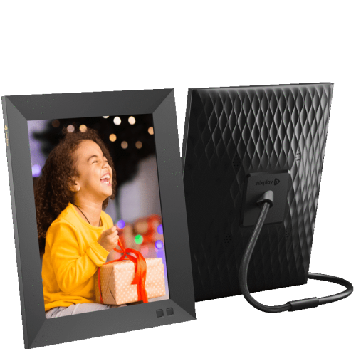 Nixplay 9.7 Inch Smart Photo Frame W10E with 2K Ultra HD Display - Share Via Email, Web/Mobile App & Social Media Integration