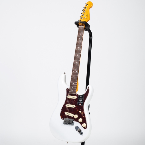 Stratocaster American Ultra de Fender - palissandre Arctic Pearl