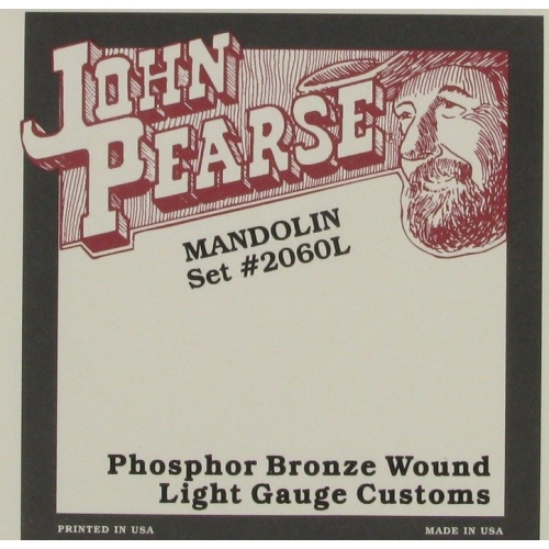 John Pearse – cordes de mandoline JP2060L – Light Custom