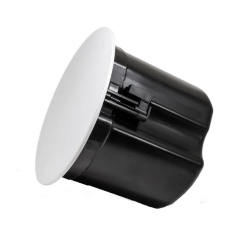 SyncSystem SS-ICS-6E In-Celling Speaker 6.5'' Woofer + 0.5'' Tweeter, Built-In Back Box, Grey