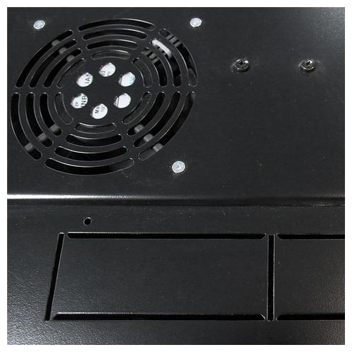 SyncSystem SSYS-RACK-36, Cabinet de Serveur / Rack AV 36U Avec Porte en Verre, Noir