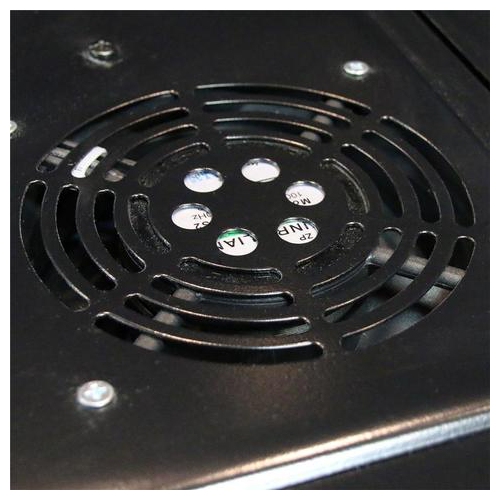 SyncSystem SSYS-RACK-36, Cabinet de Serveur / Rack AV 36U Avec Porte en Verre, Noir